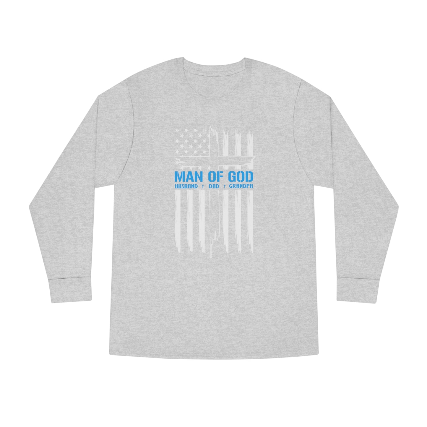 Man of God Flag Long Sleeve T-shirt