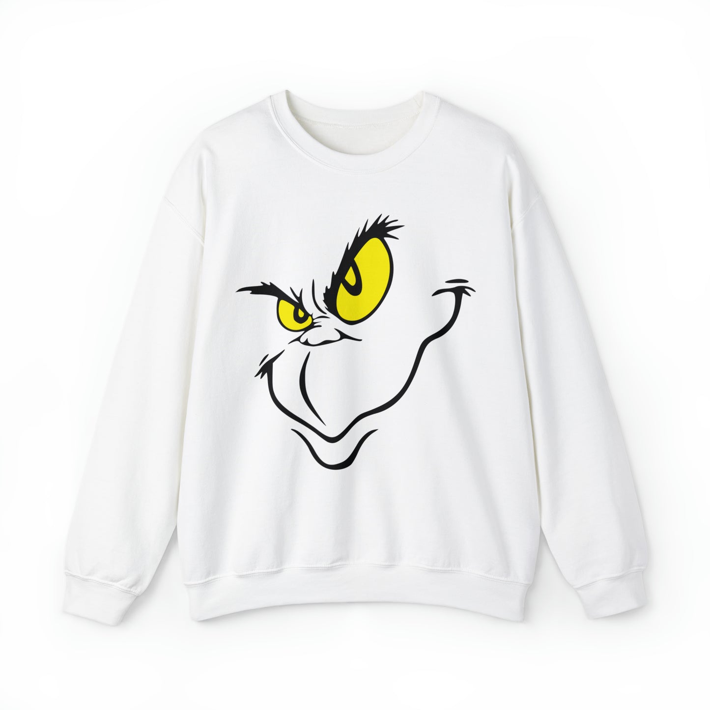 Grinch Face Christmas Sweatshirt