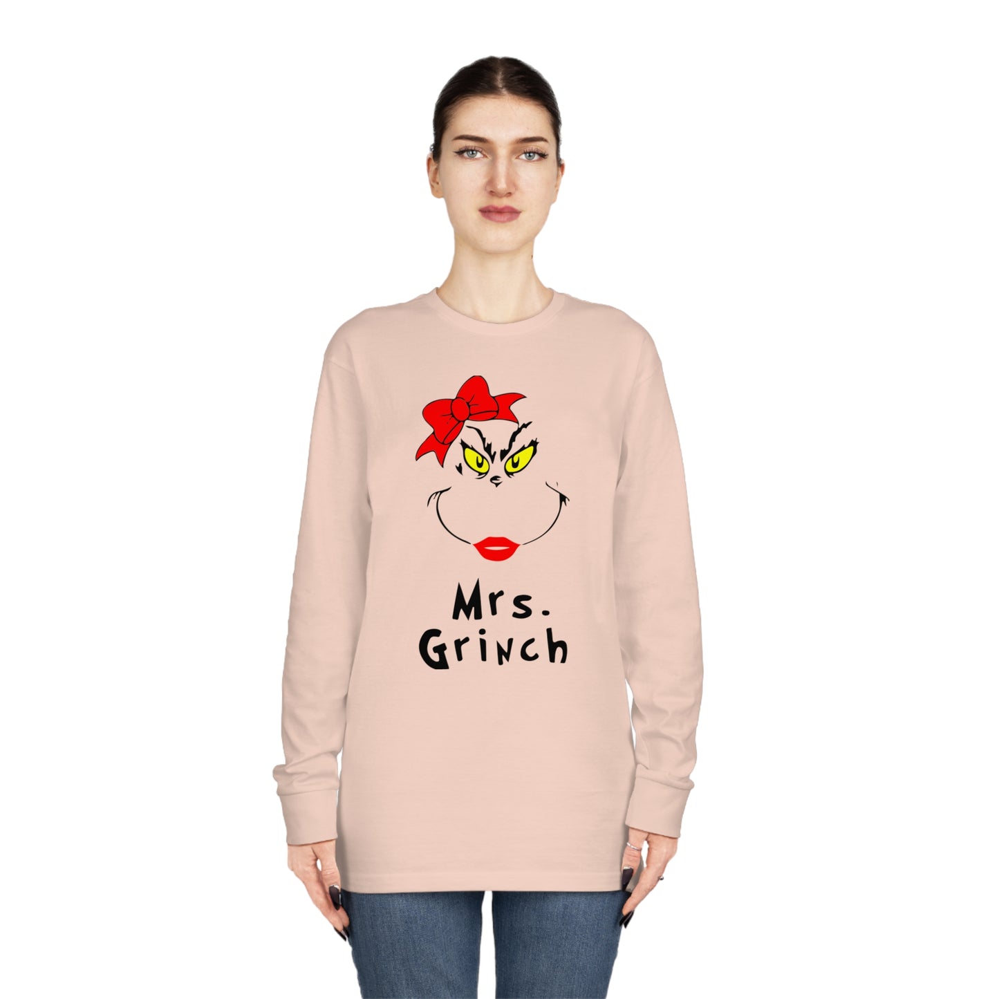 Mrs Grinch Christmas Long Sleeve T-Shirt