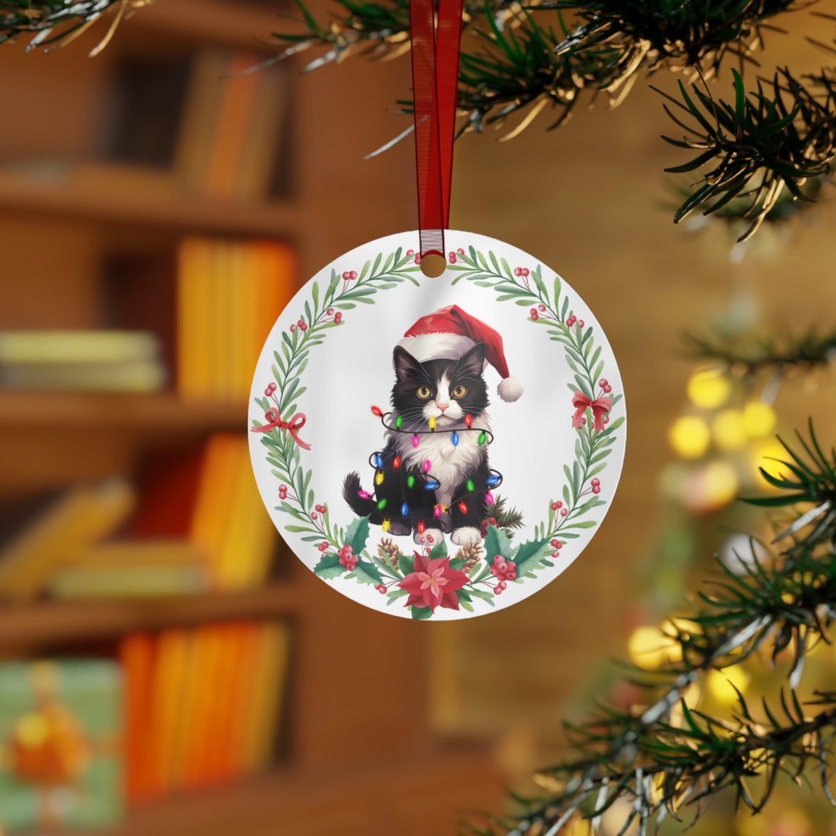 Kinkalow Cat in Lights Ornament