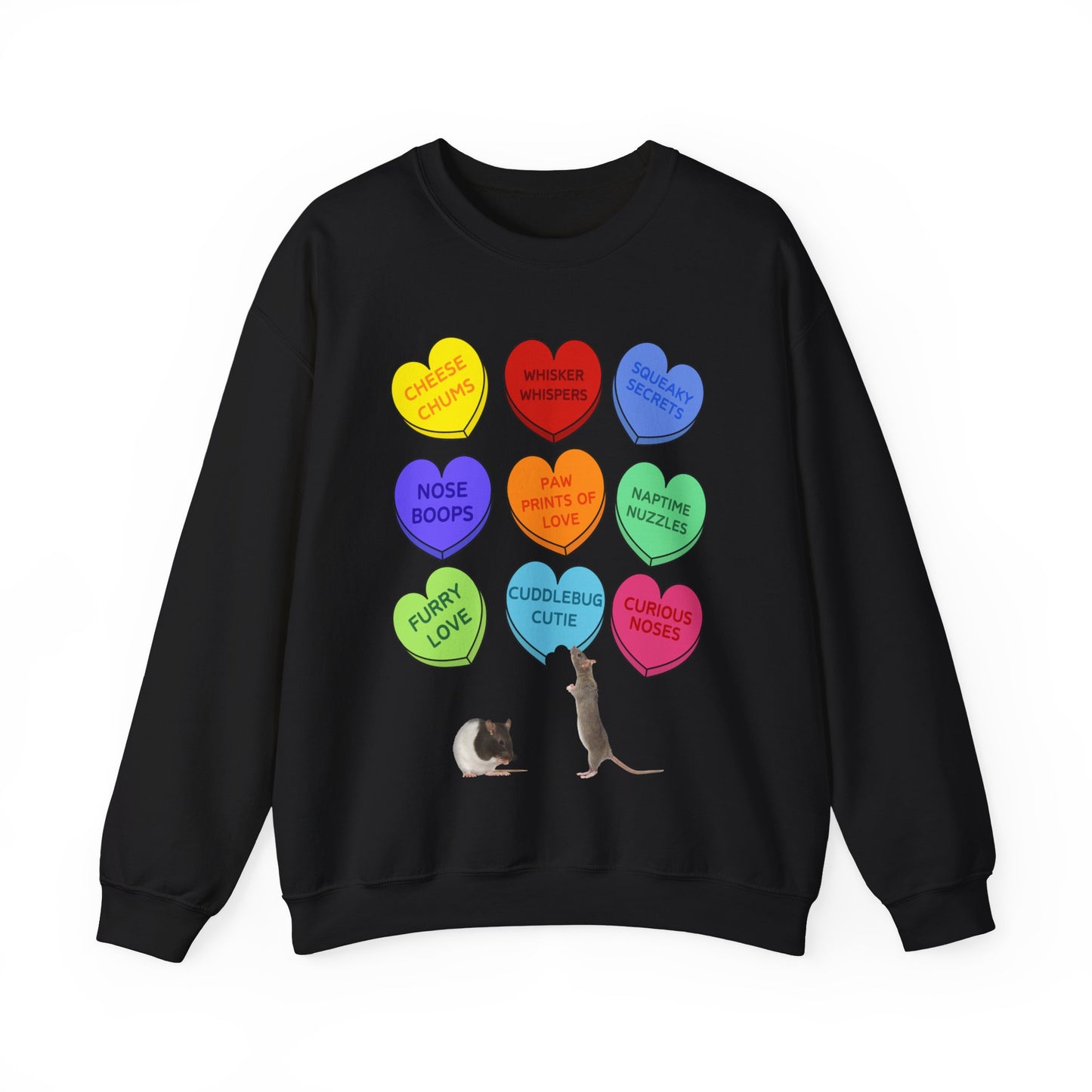 Rat Sweethearts Valentine Sweatshirt
