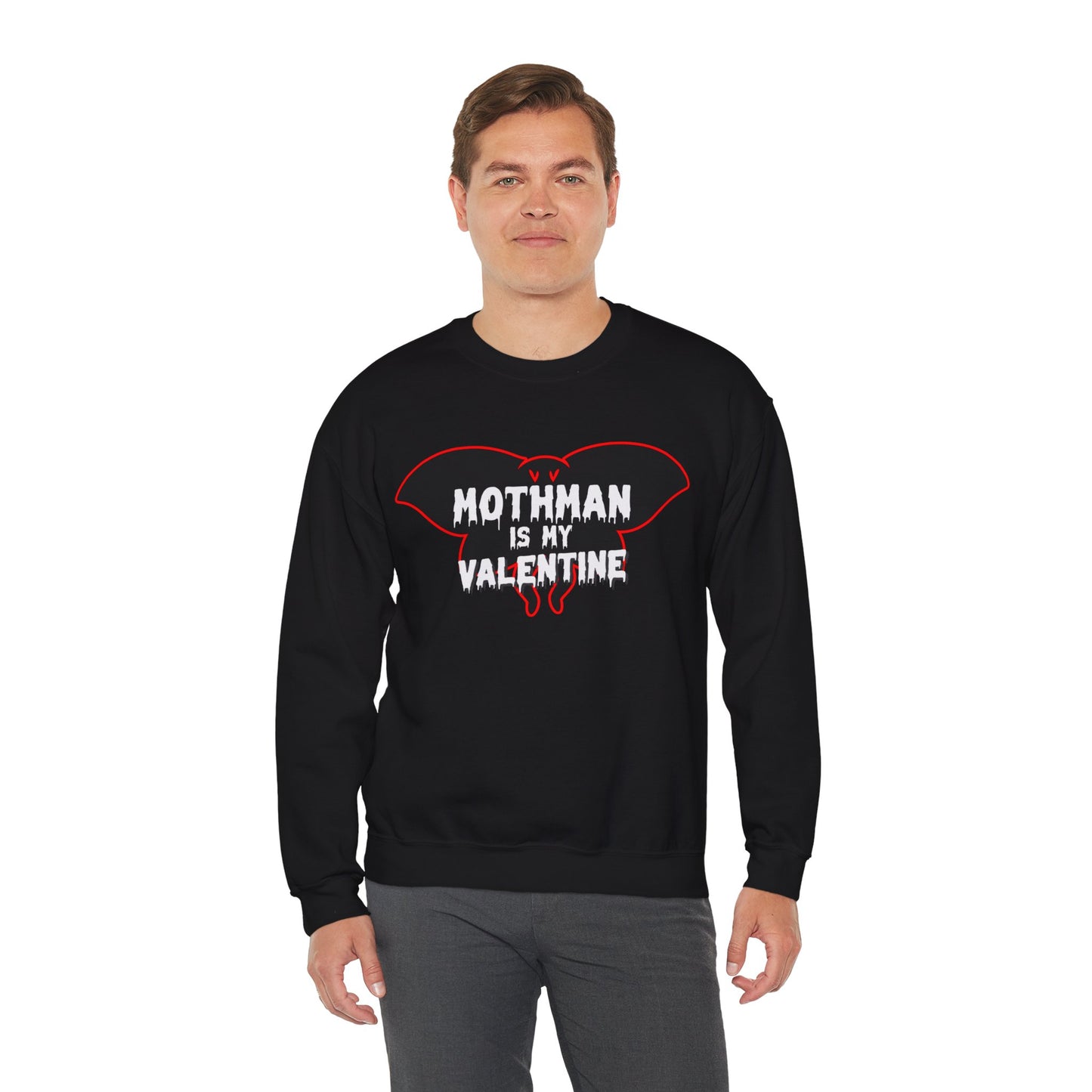 Mothman is My Valentine Sweatshirt