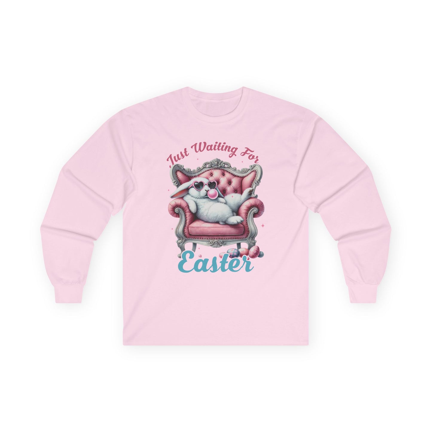 Easter Bunny Waiting For Easter Long Sleeve T-Shirt