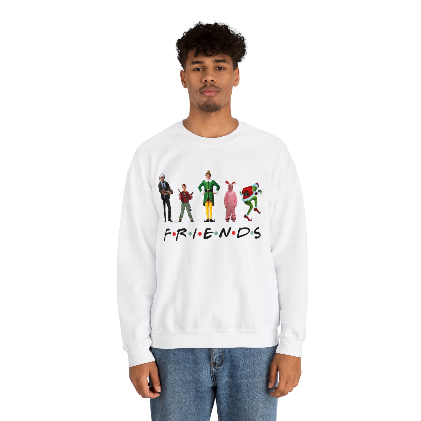 Friends Characters Christmas Sweatshirt