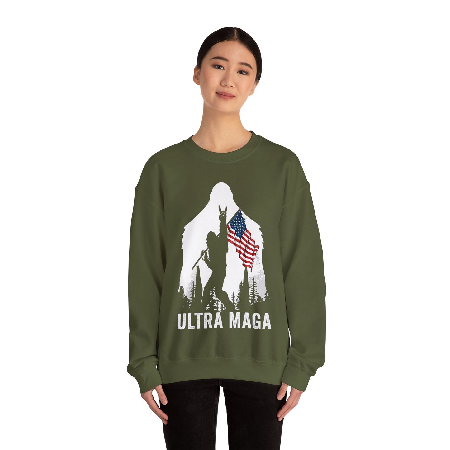 Bigfoot Ultra MAGA Make America Great Again Trump Sweatshirt