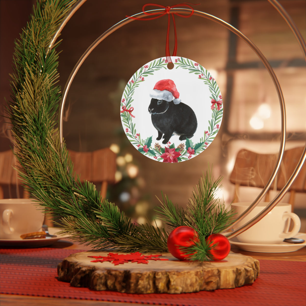 Otter Rex Rabbit Ornament