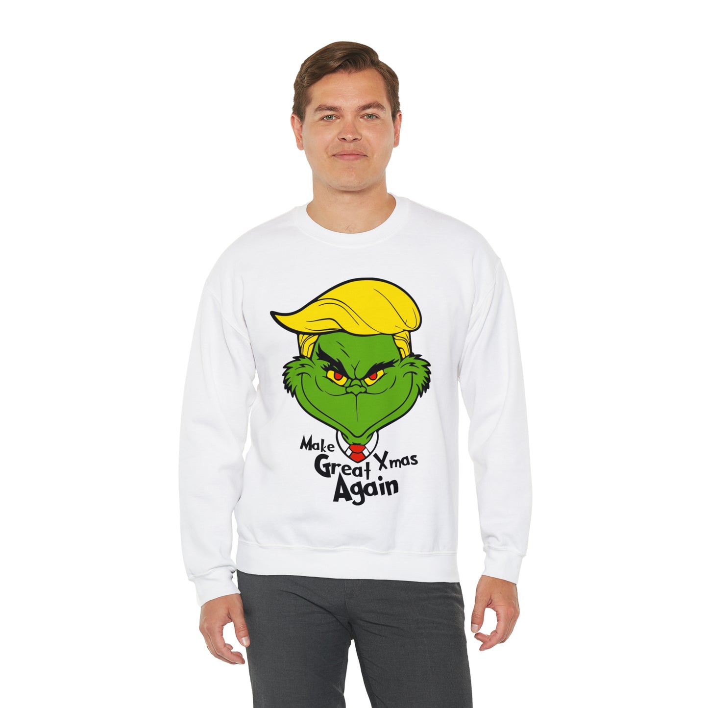 Make Xmas Great Again Grinch Christmas Sweatshirt