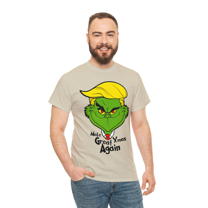 Make Xmas Great Again Grinch Christmas Short Sleeve Tee