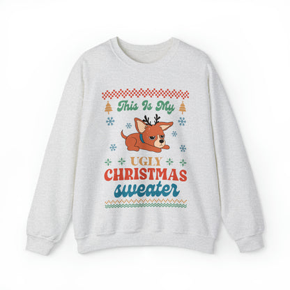 Chihuahua This is My Ugly Christmas Sweater Sweatshirt