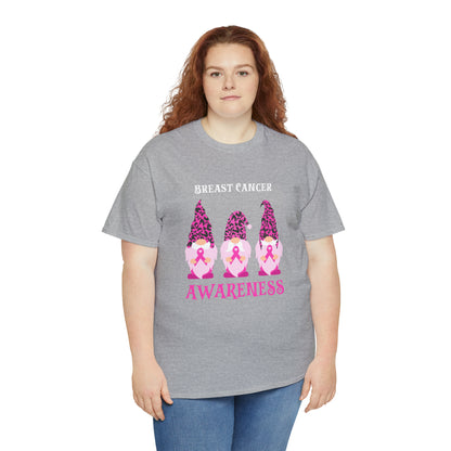 Breast Cancer Awareness Gnomes Short Sleeve Tee