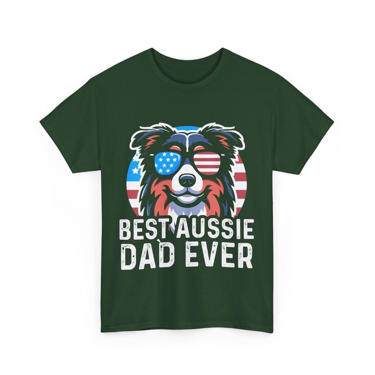 Best Aussie Dad Ever Short Sleeve Tee