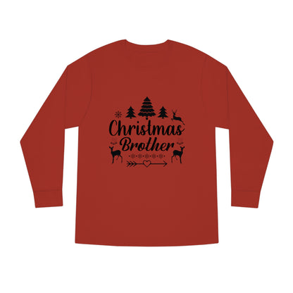 Christmas Brother Family Christmas Long Sleeve Tee