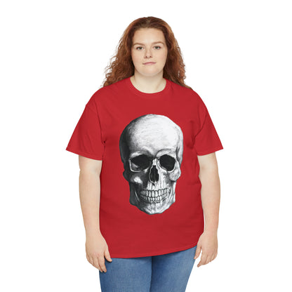 Large Skull Halloween Short Sleeve Tee