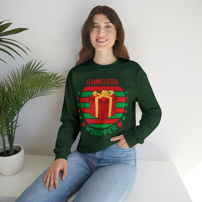 Gangsta Wrapper Christmas Sweatshirt