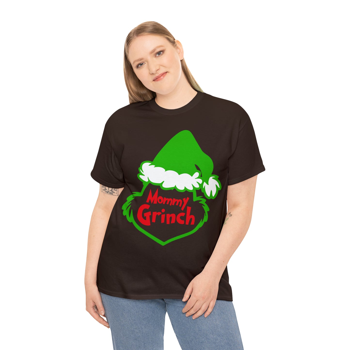 Mommy Grinch Christmas Short Sleeve Tee