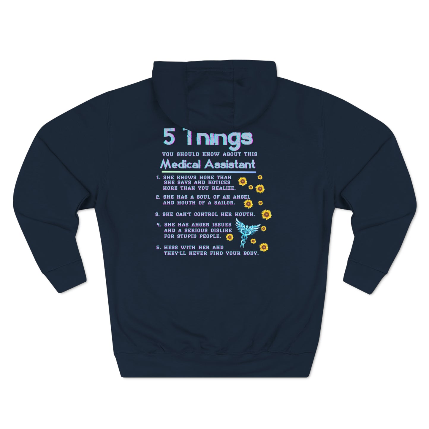 5 Things You Should Know Medical Assistant Design 1 Pullover Hoodie