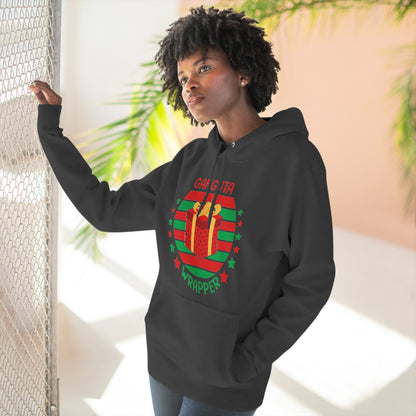 Gangsta Wrapper Christmas Pullover Hoodie