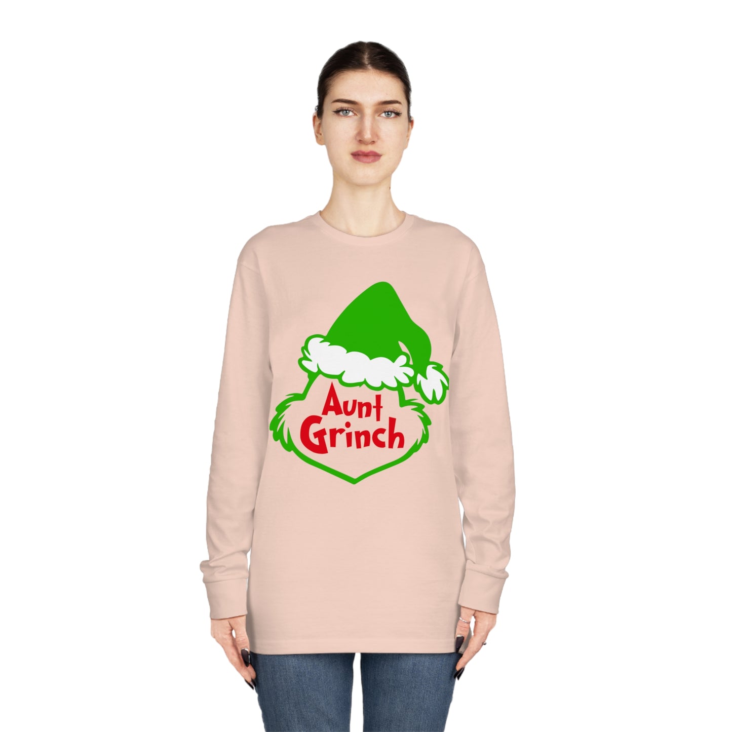 Aunt Grinch Christmas Long Sleeve T-Shirt
