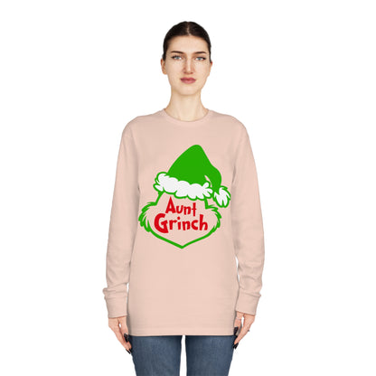 Aunt Grinch Christmas Long Sleeve T-Shirt