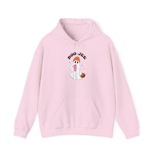 Boo Jee Ghost Halloween Pullover Hoodie