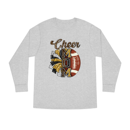Football Cheer Mom Long Sleeve Tee