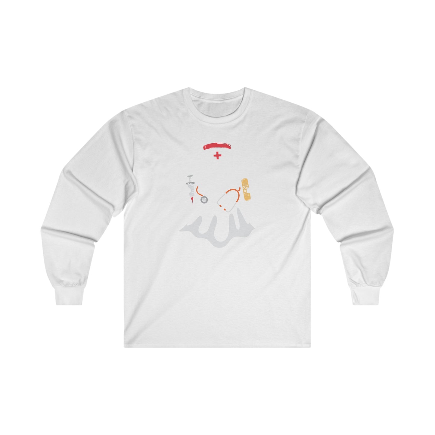 Boo Crew Medical Halloween Long Sleeve Tee