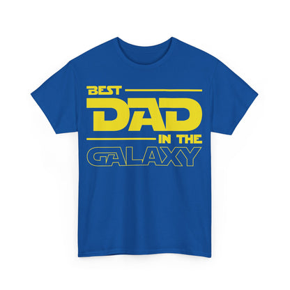 Best Dad in the Galaxy Short Sleeve Tee