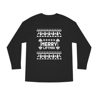 Merry Liftmas Christmas Ugly Sweater Long Sleeve Tee