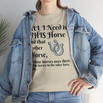 All the horses shirt Unisex Heavy Cotton Tee