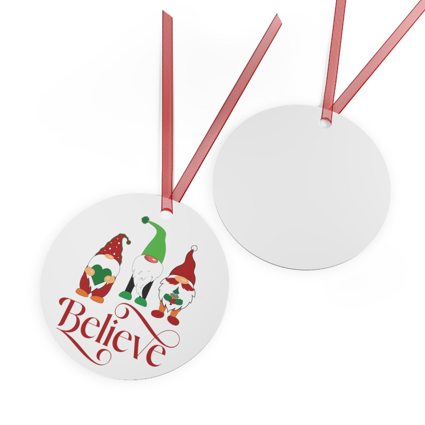 Believe Gnomes Ornament