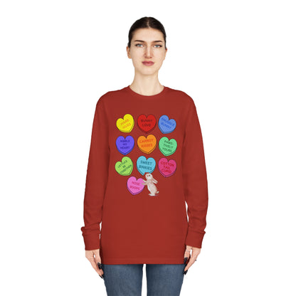 Bunny Sweethearts Valentine Long Sleeve T-shirt