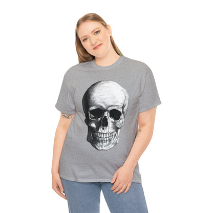 Large Skull Halloween Short Sleeve Tee