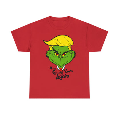 Make Xmas Great Again Grinch Christmas Short Sleeve Tee