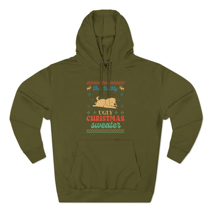 Golden Retriever This is My Ugly Christmas Sweater Pullover Hoodie