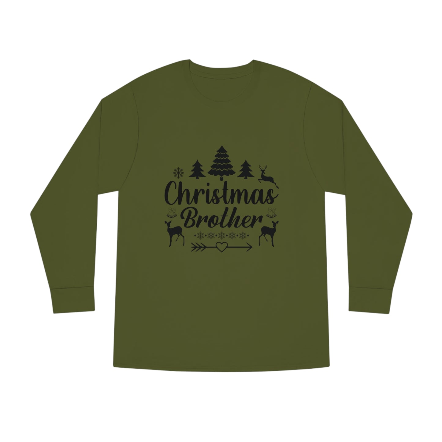 Christmas Brother Family Christmas Long Sleeve Tee