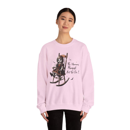 Horrors Persist But So Do I Annabelle Doll Sweatshirt