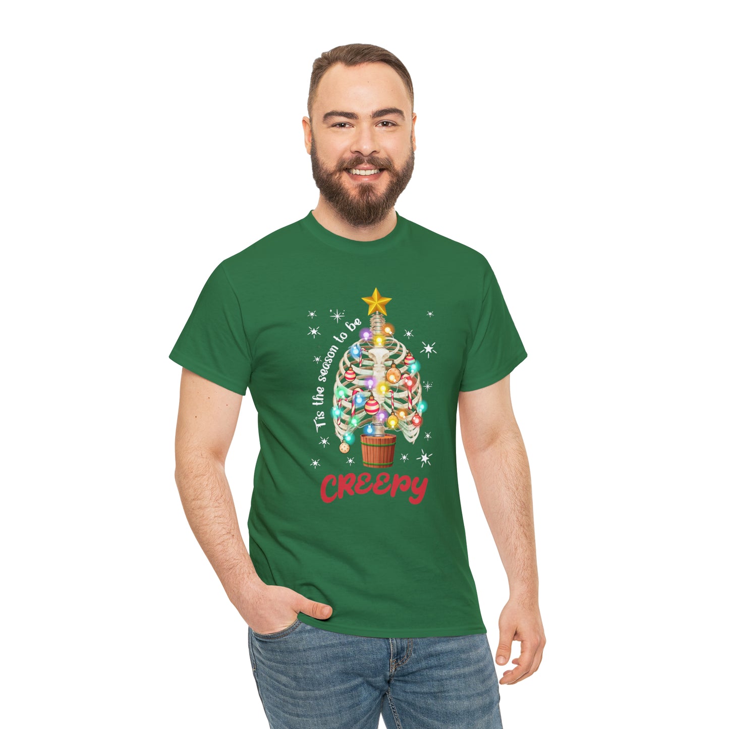 Tis The Season to be Creepy Christmas Short Sleeve Tee