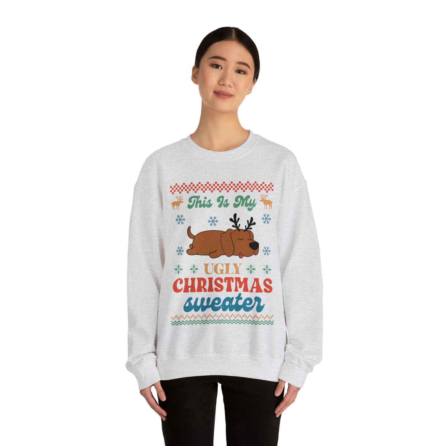 This is My Ugly Christmas Sweater Labrador Sweatshirt