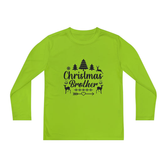 Christmas Brother Family Christmas Youth Long Sleeve Tee