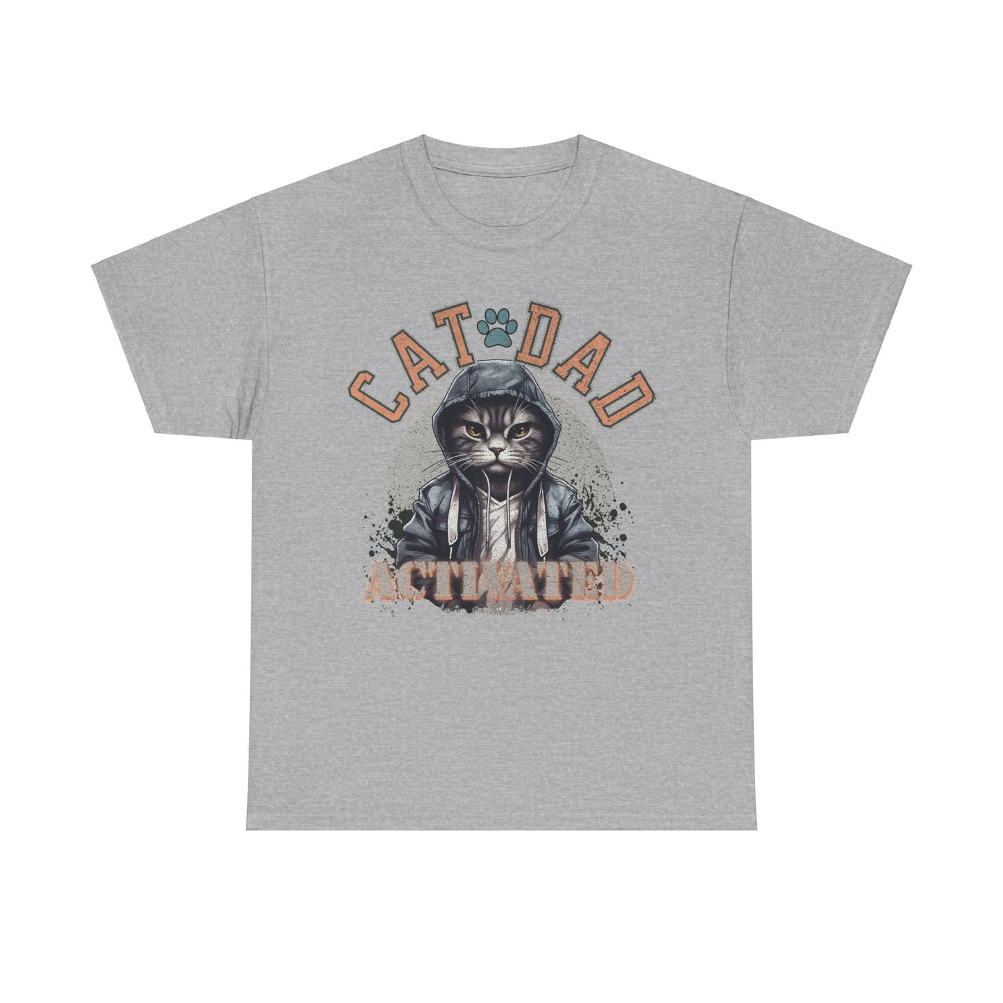 Cat Dad Activated Short Sleeve Tee