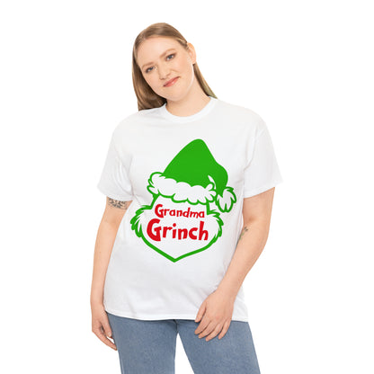 Grandma Grinch Christmas Short Sleeve Tee