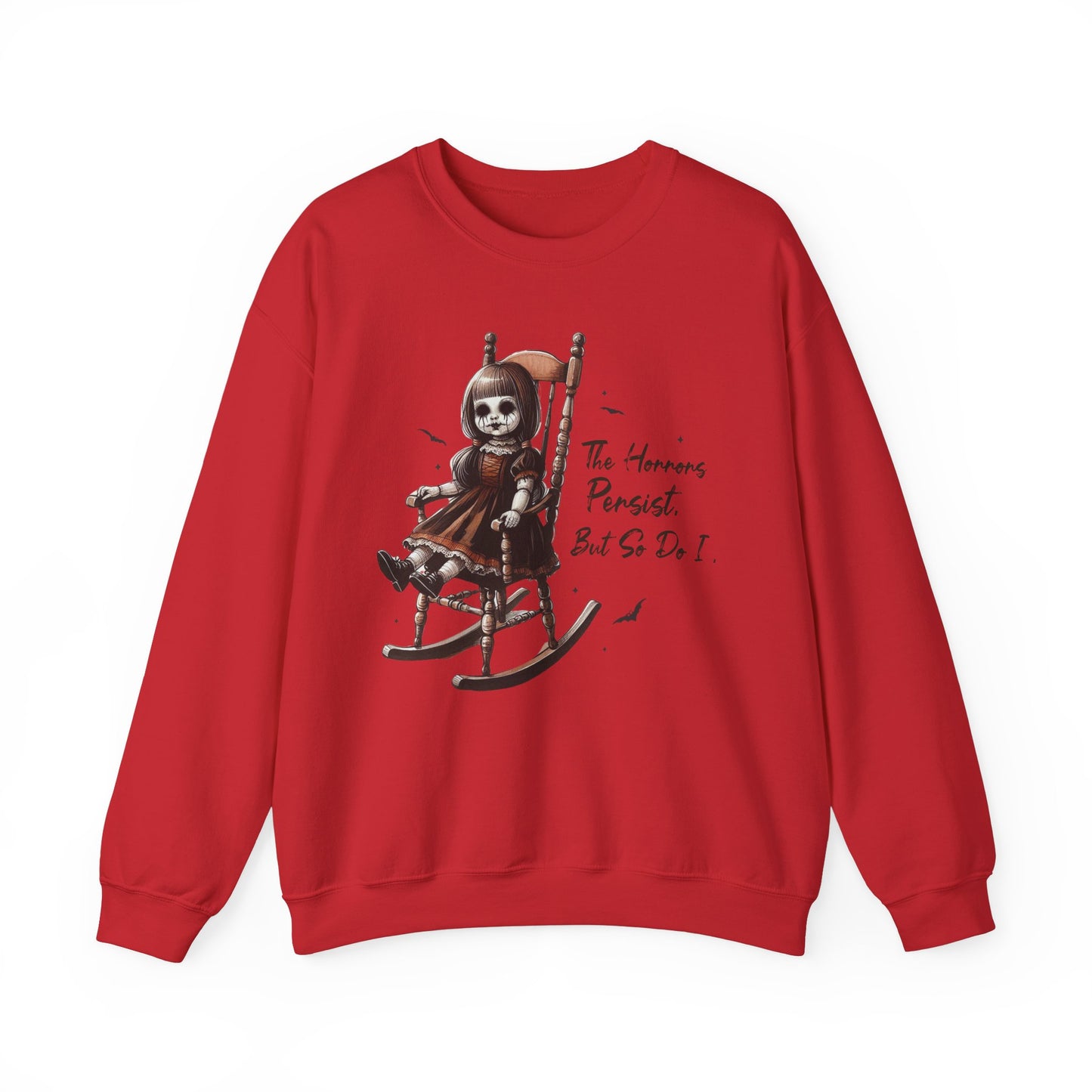 Horrors Persist But So Do I Annabelle Doll Sweatshirt