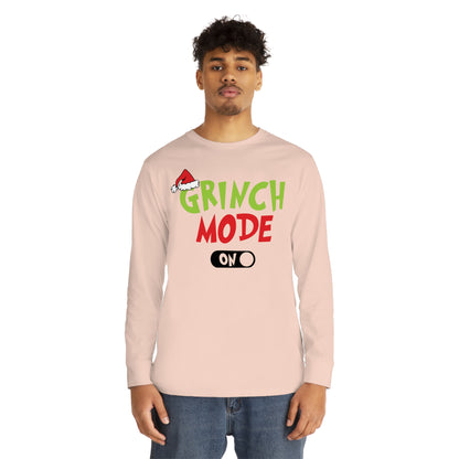 Grinch Mode On Christmas Long Sleeve T-Shirt