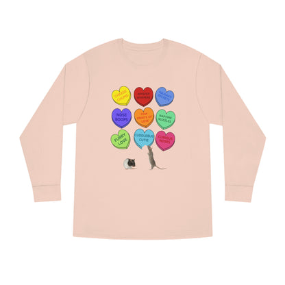 Rat Sweethearts Valentine Long Sleeve T-shirt