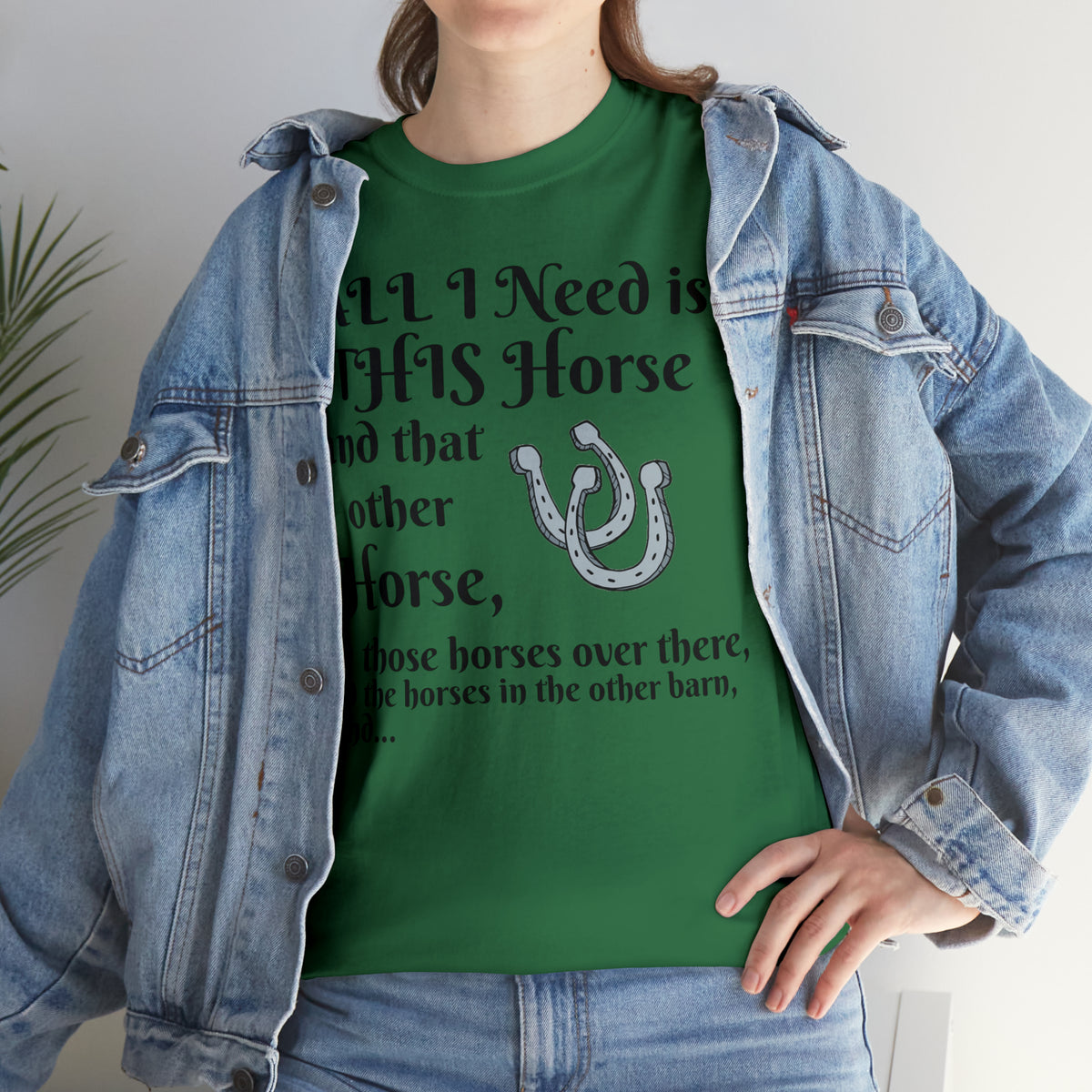 All the horses shirt Unisex Heavy Cotton Tee