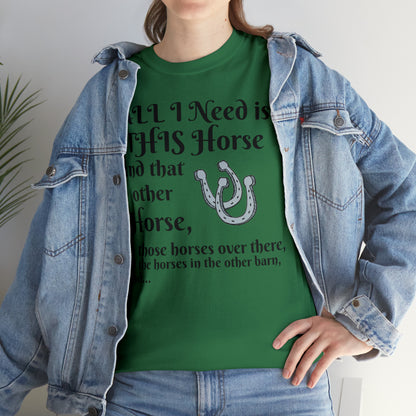 All the horses shirt Unisex Heavy Cotton Tee