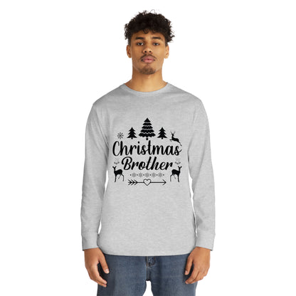 Christmas Brother Family Christmas Long Sleeve Tee