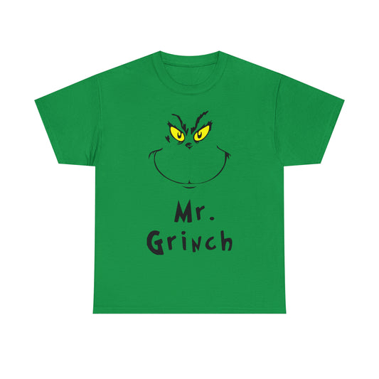 Mr Grinch Christmas Short Sleeve Tee