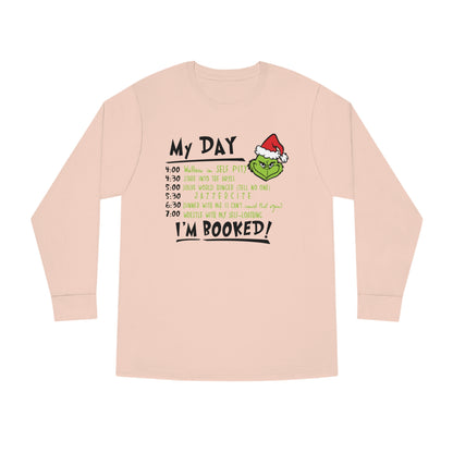 Grinch My Day Christmas Long Sleeve T-Shirt