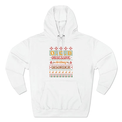 O.C.D. Obsessive Christmas Disorder Ugly Sweater Pullover Hoodie
